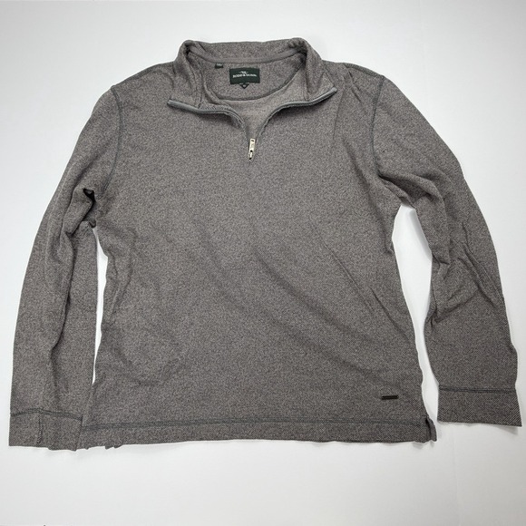Rodd & Gunn Grey Quarter Zip Pullover Size XL Made in Turkey - Picture 2 of 10